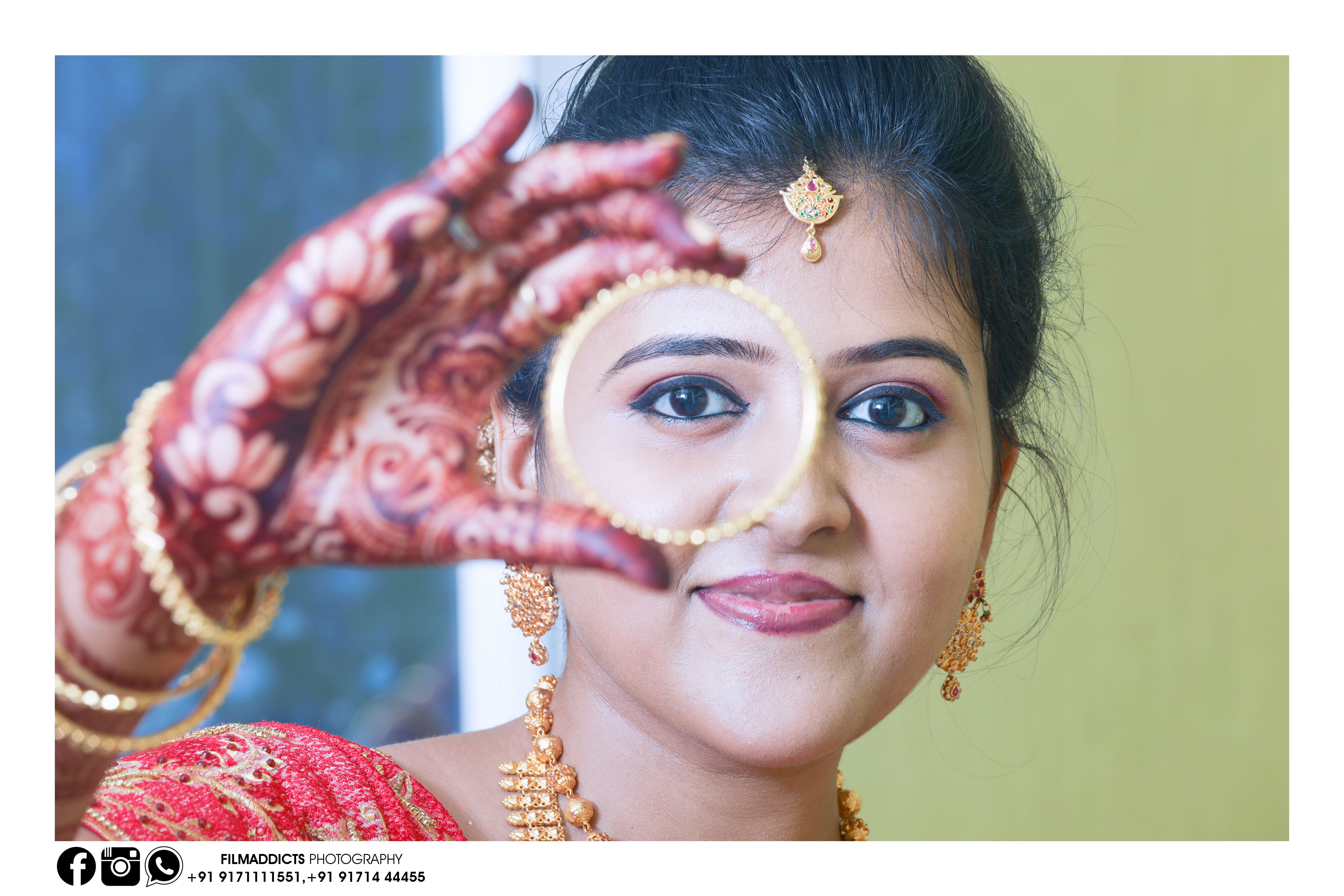 bridal makeup in tirunelveli - filmaddicts photography